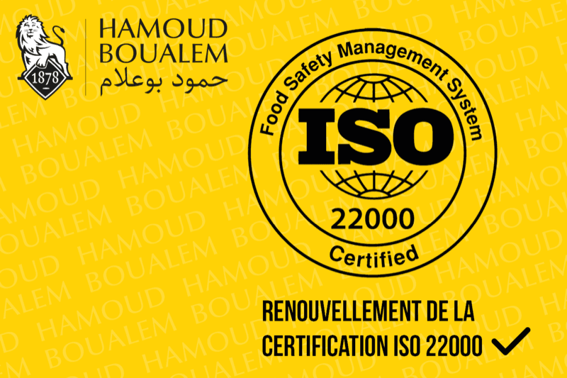 Hamoud Boualem certifié ISO 22000 : Une démarche constante en faveur de la sécurité alimentaire